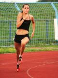 Romana Tea Kirinić, pobjednica utrke na 200 m